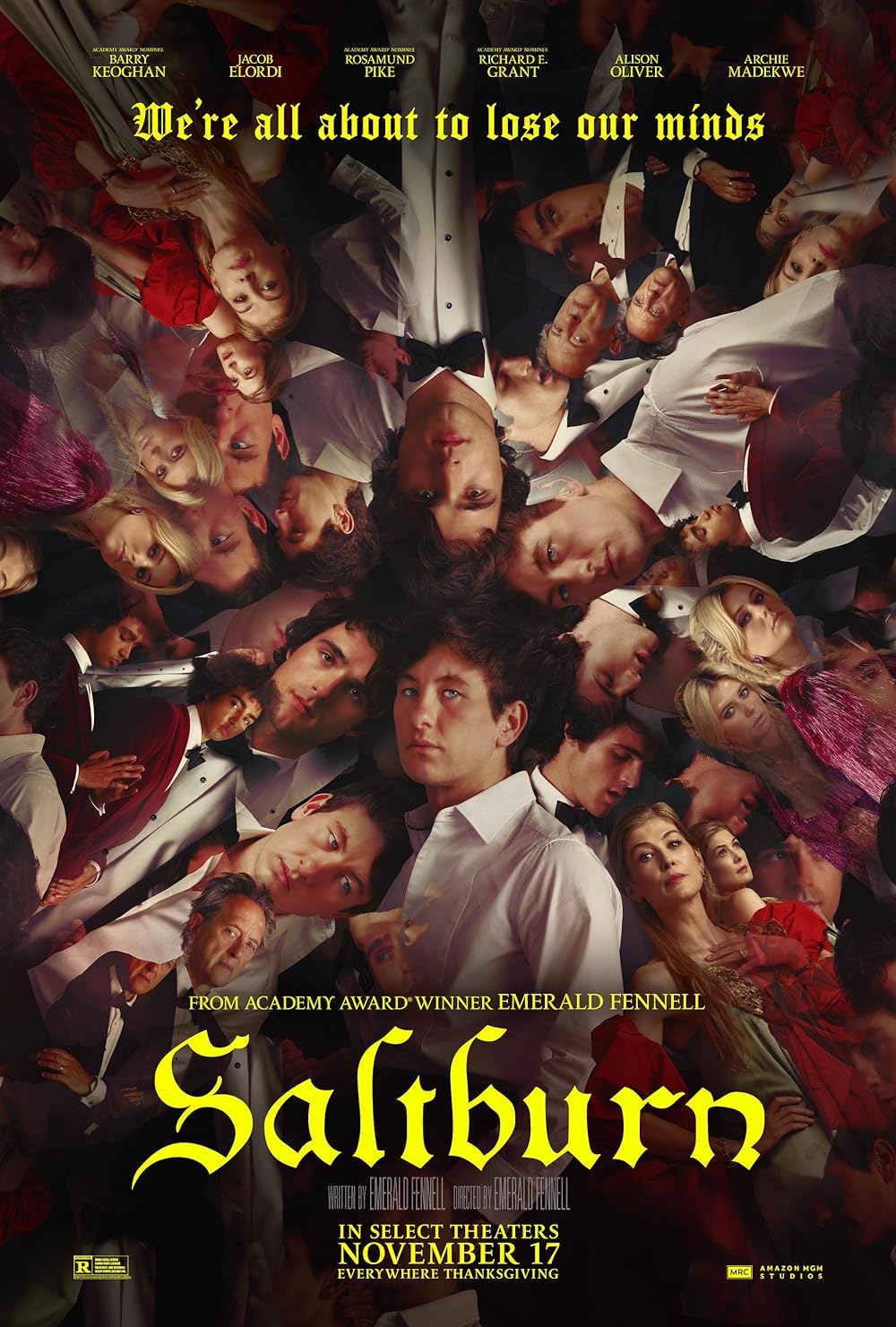 映画『Saltburn』（2023）ポスター