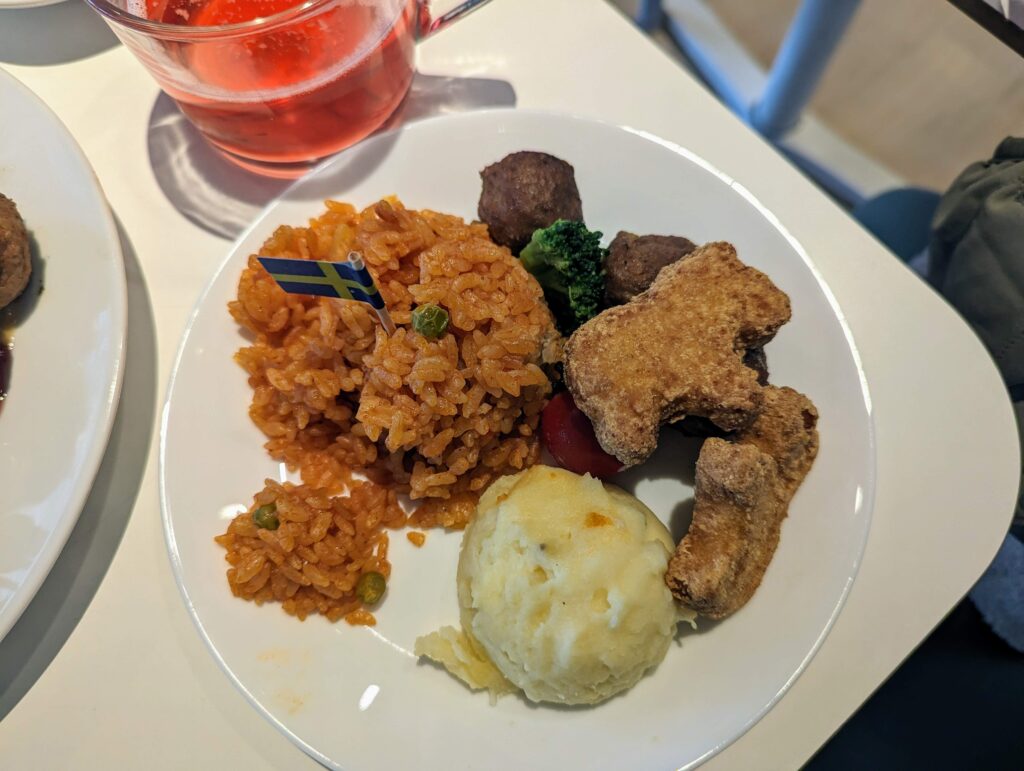 IKEAのお子様ランチ