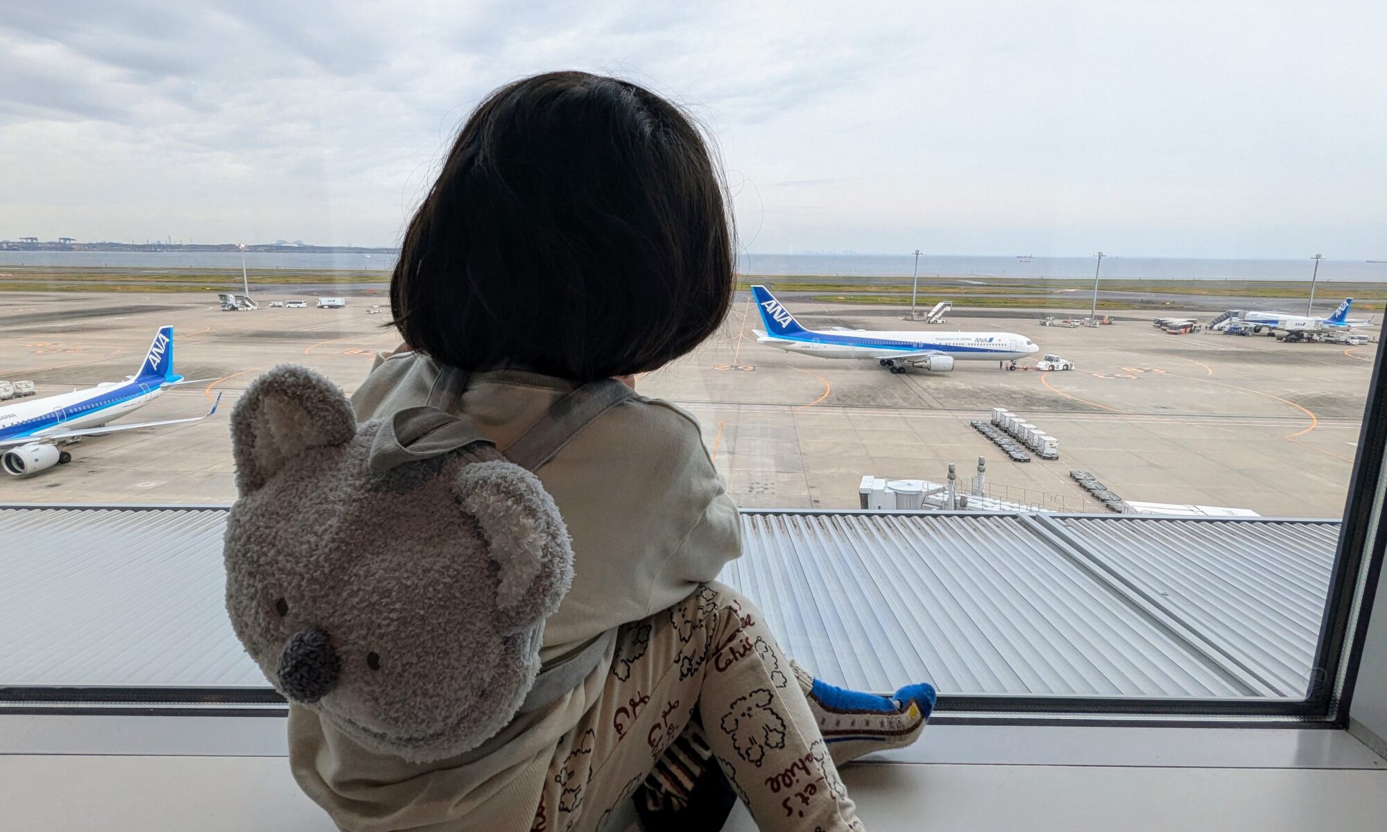 羽田空港を4歳児とふらっと散歩