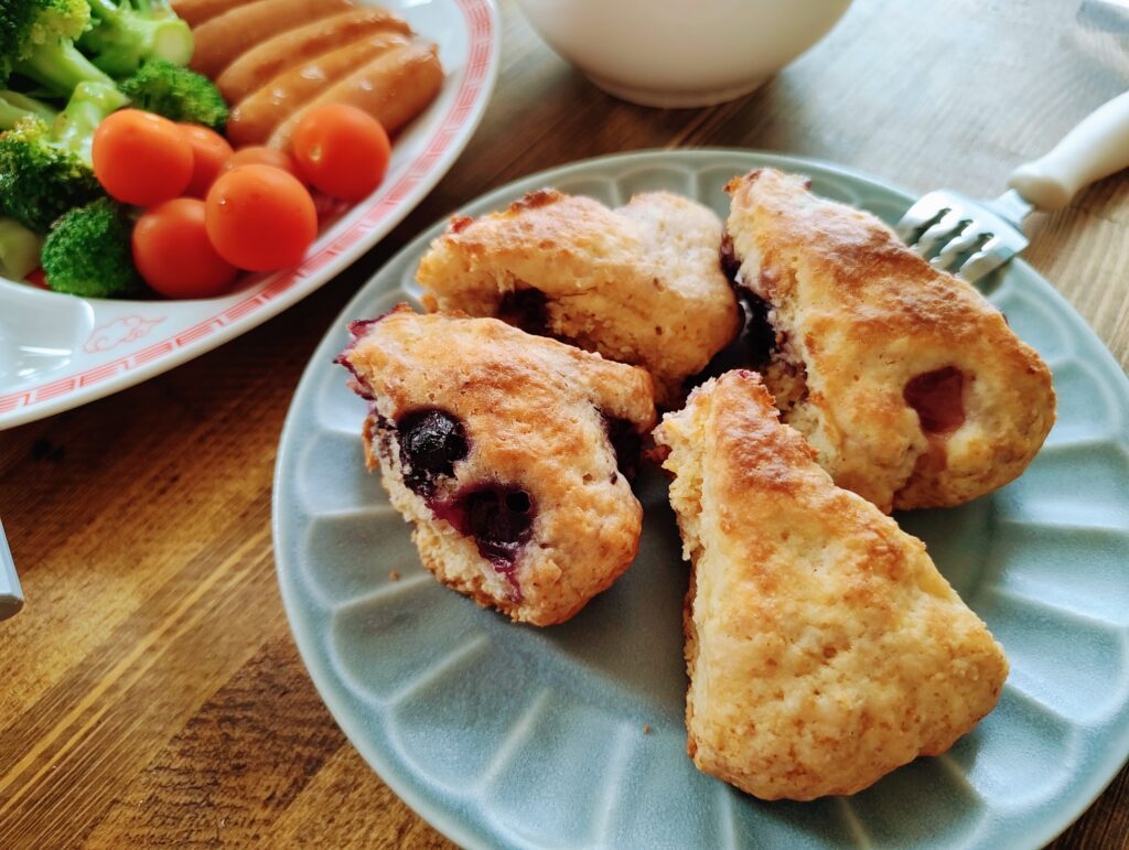 炊飯器でスコーン