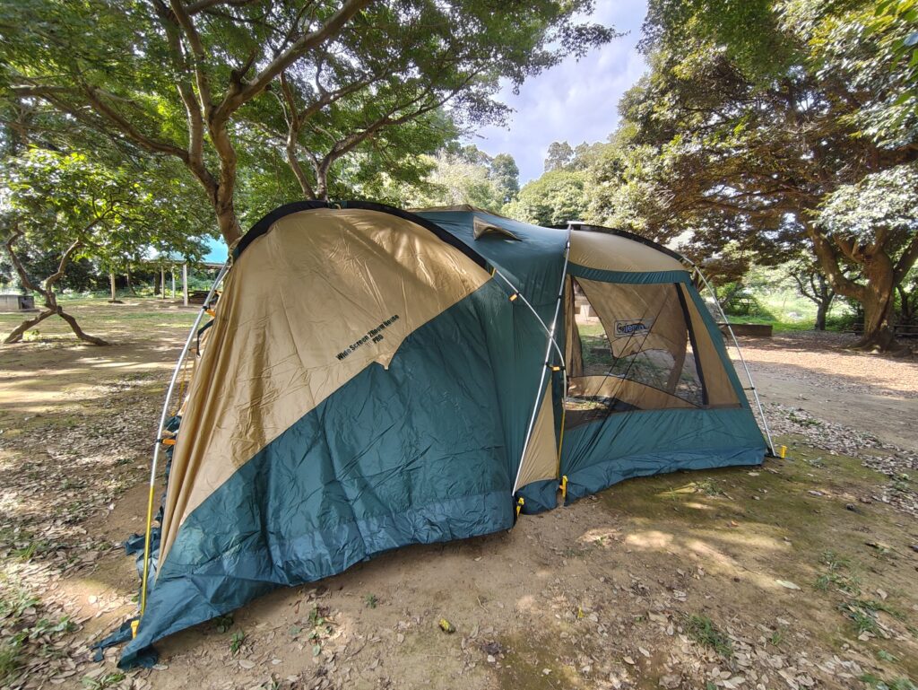 さぎやま記念公園でキャンプレポ