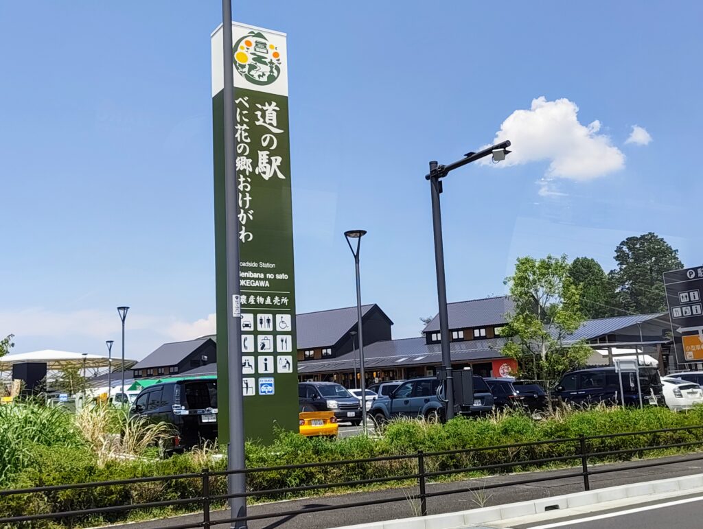 道の駅べに花の郷おけがわ
