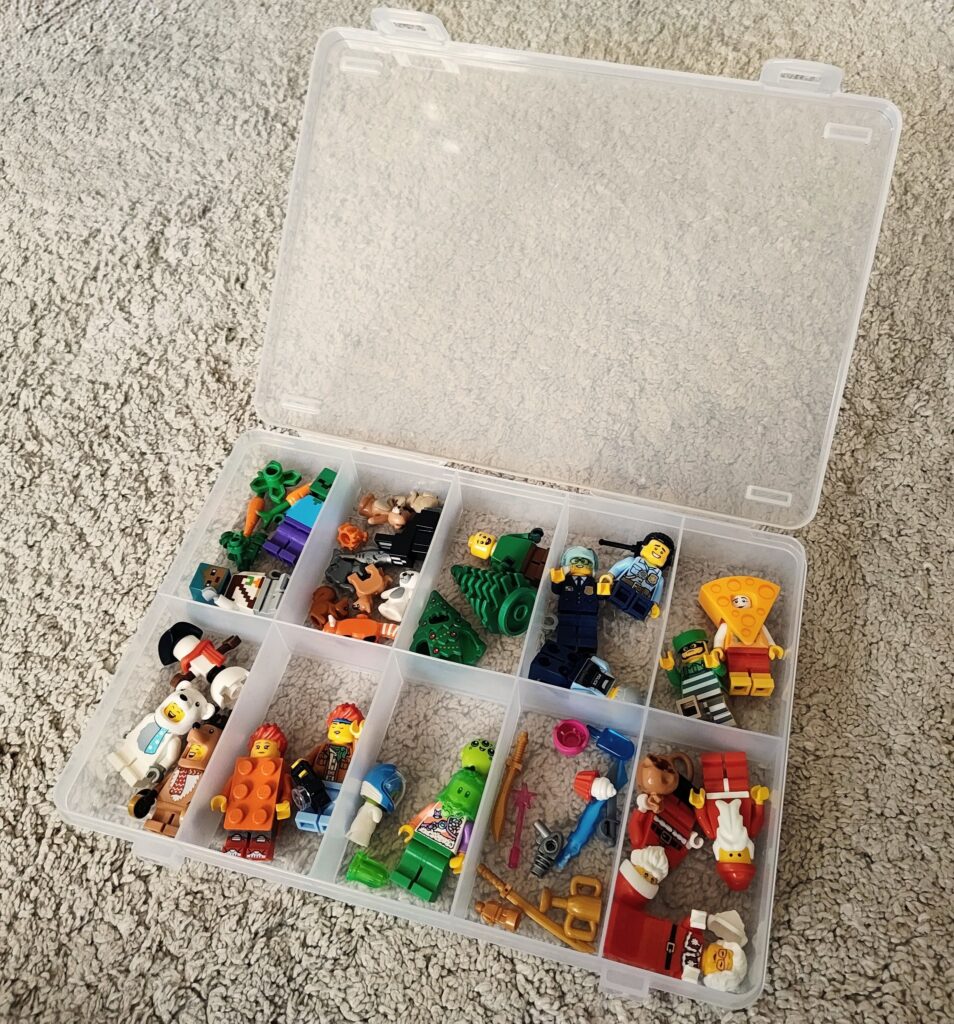 LEGOのミニフィグ収納