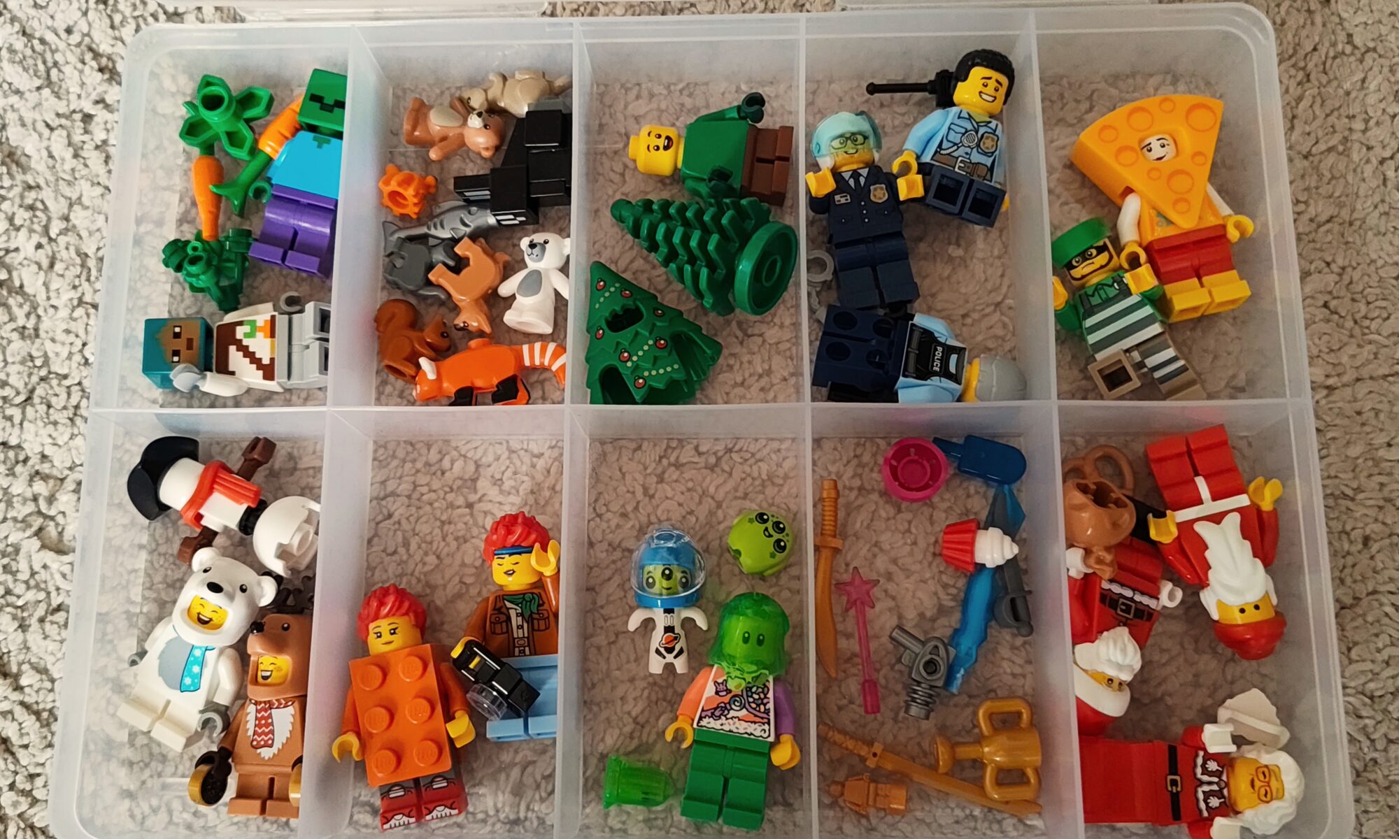 LEGOのミニフィグ収納