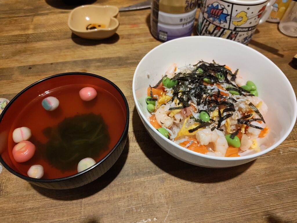 ひな祭りごはん